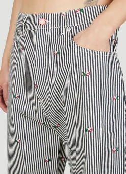 Men Kenzo Jeans^Striped Jeans