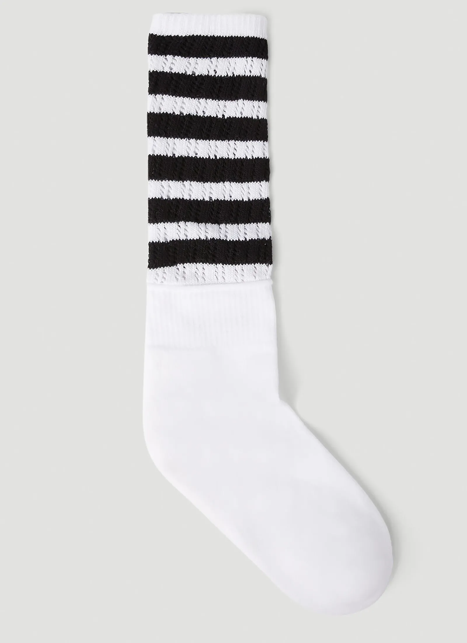 Men Gucci Socks^Striped Logo Socks