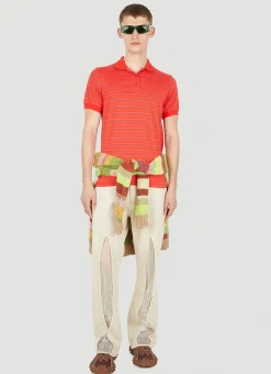 Men ERL Polo Shirts^Striped Polo Top