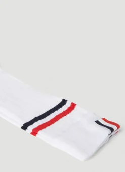 Men Thom Browne Socks^Striped Socks