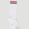 Men Thom Browne Socks^Striped Socks