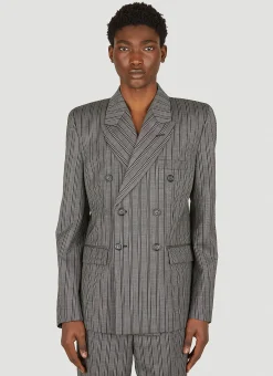 Striped Tailored Blazer>VTMNTS Clearance