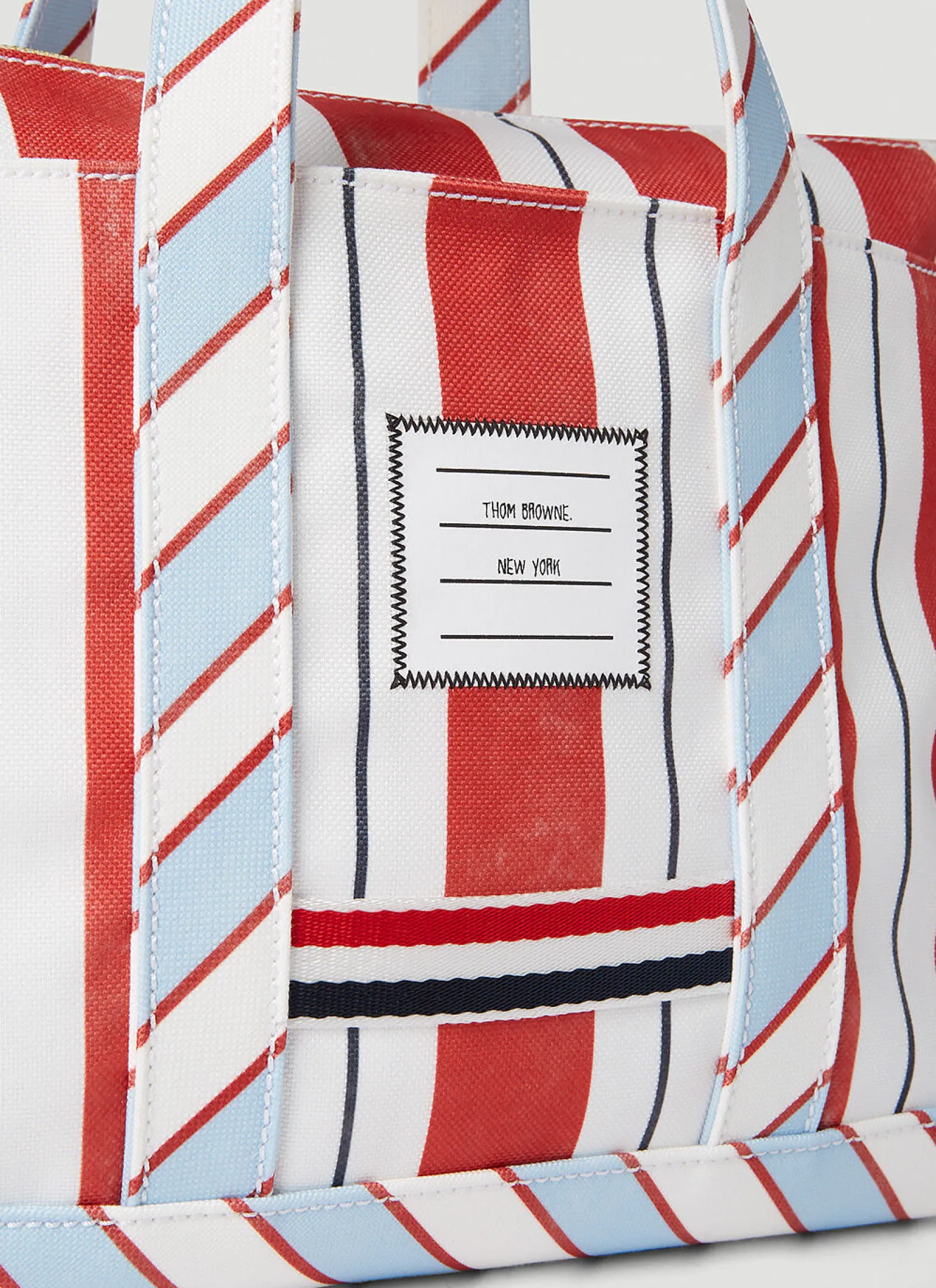 Striped Tool Tote Bag>Thom Browne Sale