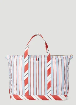 Striped Tool Tote Bag>Thom Browne Outlet