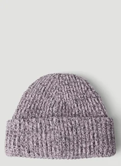 Men GANNI Hats^Structured Rib Beanie Hat