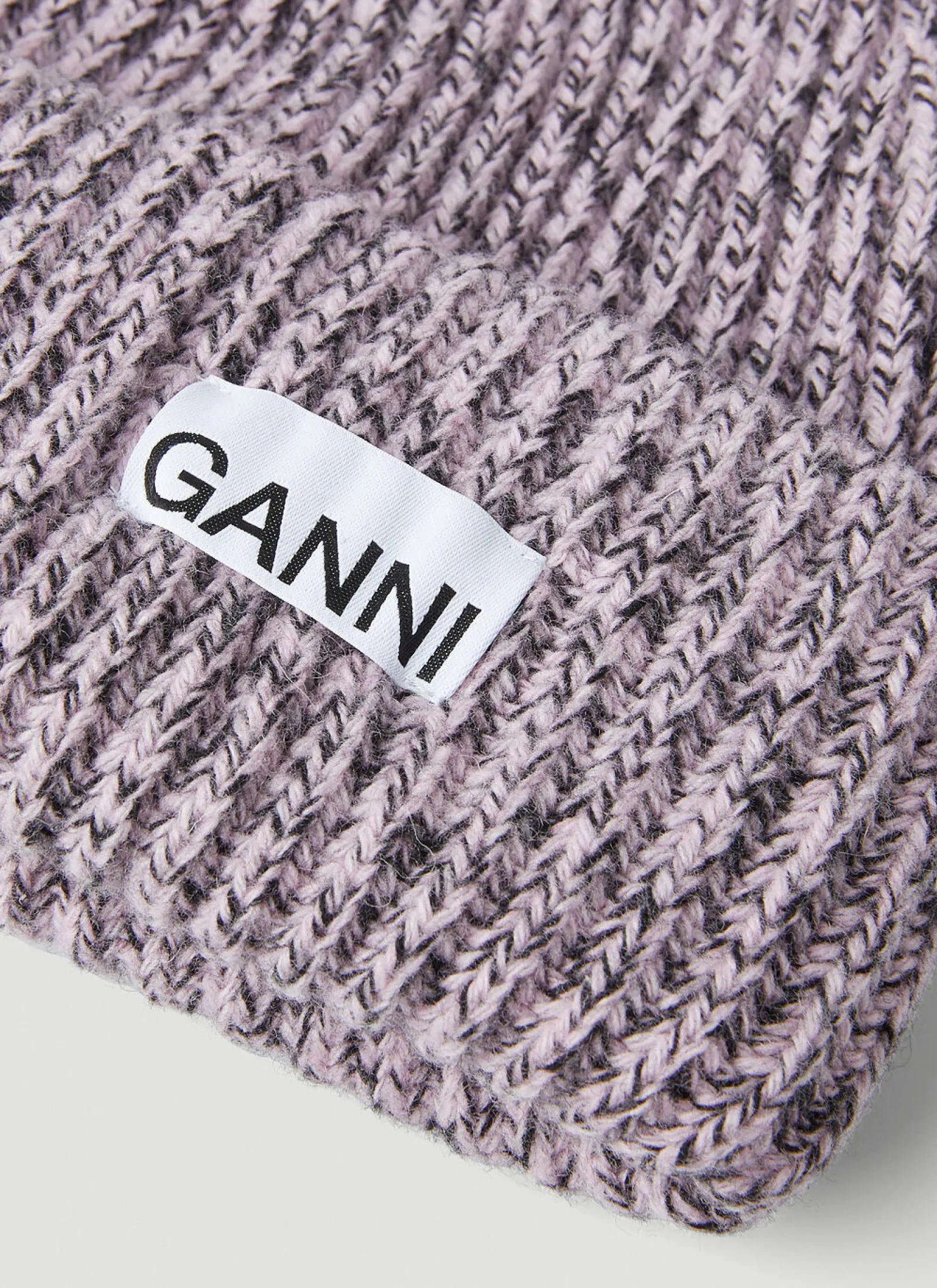 Men GANNI Hats^Structured Rib Beanie Hat