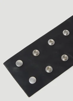 Men Rick Owens Scarves^Stud Necklace