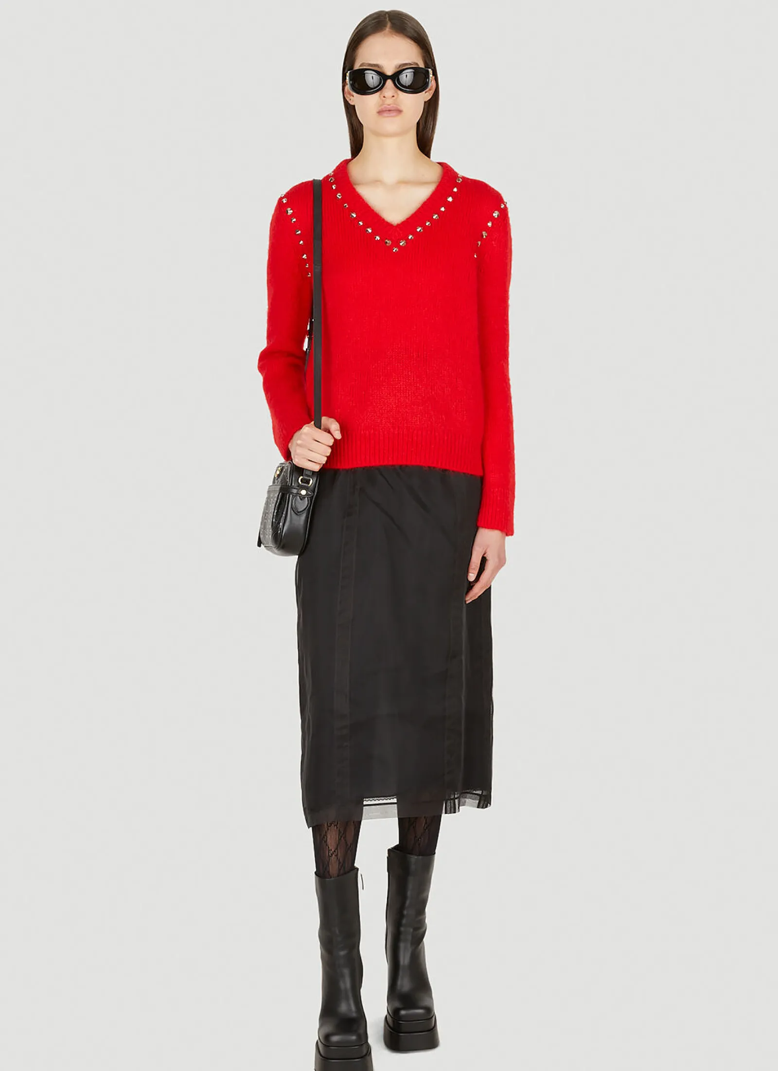 Stud Trim Sweater>Gucci Outlet