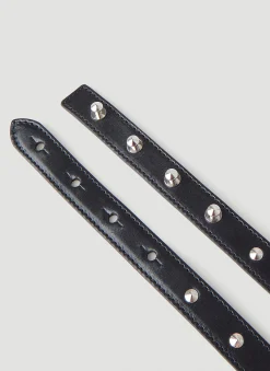Men Alexander McQueen Belts^Studded Leather Belt