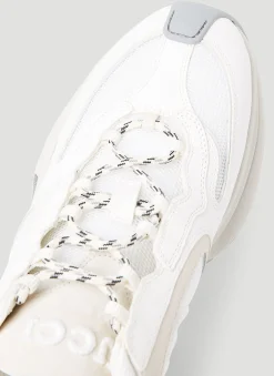 Men Gucci Sneakers^Suede Run Logo Embossed Sneakers