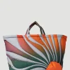 Men ERL Tote Bags^Sunset Puffer Tote Bag