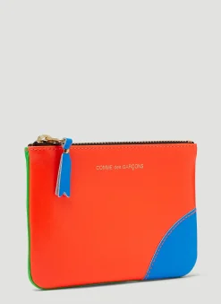 Men Comme des Garçons Wallet Wallets & Cardholders^Super Fluo Leather Wallet