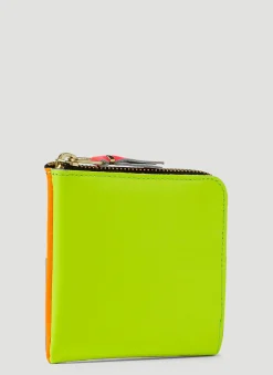 Men Comme des Garçons Wallet Wallets & Cardholders^Super Fluorescent Zip Wallet
