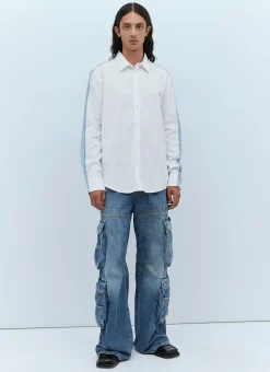 Men Diesel Shirts^S-Warh Two-Tone Shirt