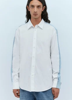 Men Diesel Shirts^S-Warh Two-Tone Shirt