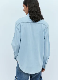 Men Diesel Shirts^S-Warh Two-Tone Shirt