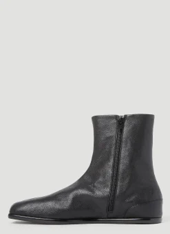 Men Maison Margiela Boots^Tabi Ankle Flat Boots