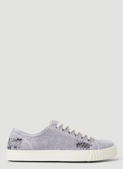 Tabi Distressed Sneakers>Maison Margiela Outlet