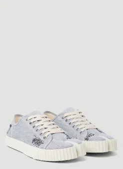 Tabi Distressed Sneakers>Maison Margiela Outlet