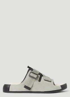 Men Stone Island Shadow Project Sandals^Tape Sandals