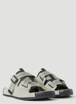Men Stone Island Shadow Project Sandals^Tape Sandals