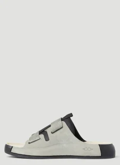 Men Stone Island Shadow Project Sandals^Tape Sandals