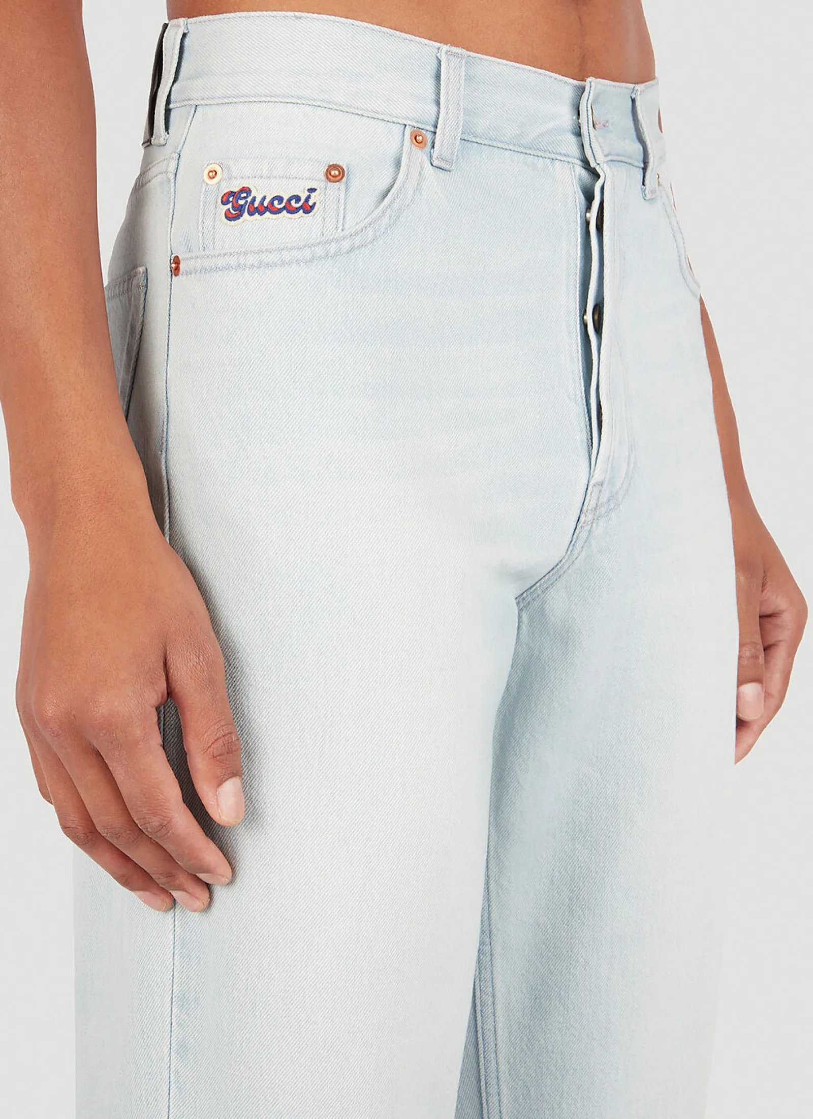 Men Gucci Jeans^Tapered Leg Jeans