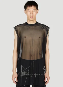Men Rick Owens x Champion Tops^Tarp Tank Top