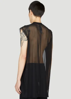 Men Rick Owens x Champion Tops^Tarp Tank Top