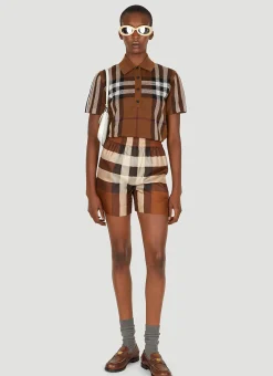 Tawney Signature Check Shorts>Burberry New