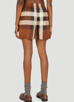 Tawney Signature Check Shorts></noscript>Burberry New