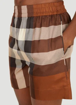 Tawney Signature Check Shorts></noscript>Burberry New