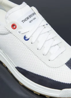 Men Thom Browne Sneakers^Tech Suede Runner Sneakers