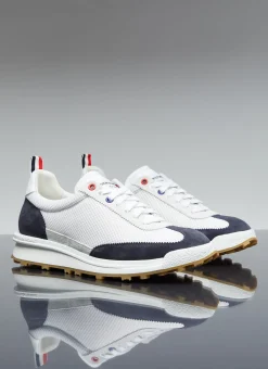 Men Thom Browne Sneakers^Tech Suede Runner Sneakers