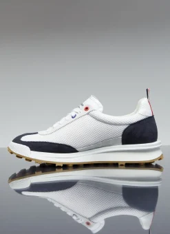 Men Thom Browne Sneakers^Tech Suede Runner Sneakers