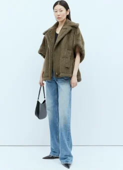 Teddy Biker Cape>Max Mara Clearance