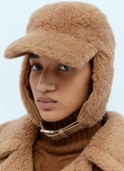 Men Max Mara Hats^Teddy Buckle Baseball Cap