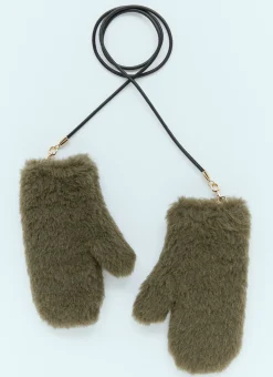 Men Max Mara Gloves^Teddy Gloves