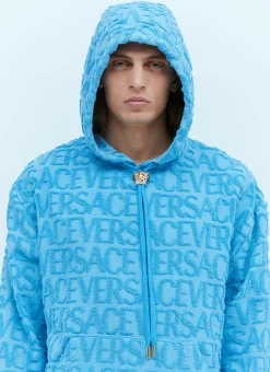 Men Versace Sweatshirts^Terry Logo Jacquard Sweatshirt