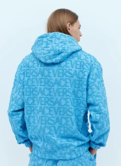 Men Versace Sweatshirts^Terry Logo Jacquard Sweatshirt