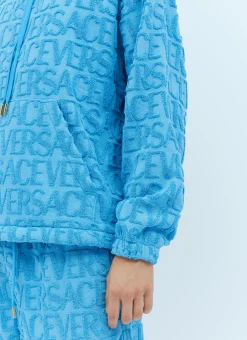 Men Versace Sweatshirts^Terry Logo Jacquard Sweatshirt