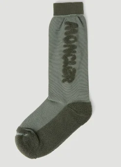Men Moncler Salehe Bembury Socks^Terry Logo Socks