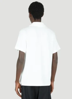 Men Prada Polo Shirts^Terry-Cloth Logo Patch Polo Shirt