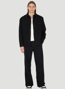 Men Saint Laurent Shirts^Textured Overshirt