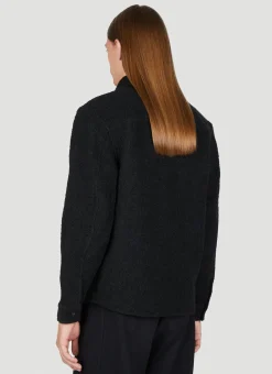 Men Saint Laurent Shirts^Textured Overshirt