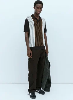 Men Stüssy Polo Shirts^Textured Polo Shirt