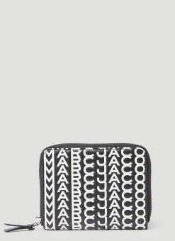Men Marc Jacobs Wallets & Cardholders^The Monogram Leather Zip Around Wallet