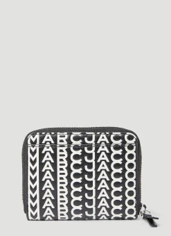 Men Marc Jacobs Wallets & Cardholders^The Monogram Leather Zip Around Wallet