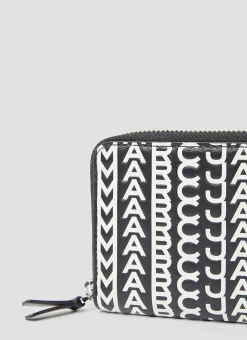 Men Marc Jacobs Wallets & Cardholders^The Monogram Leather Zip Around Wallet