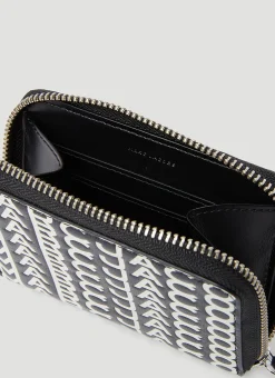 Men Marc Jacobs Wallets & Cardholders^The Monogram Leather Zip Around Wallet